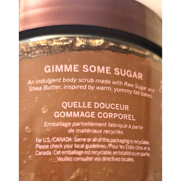VICTORIA'S SECRET PINK BROWN SUGAR BODY SCRUB EXFOLIANT w/Shea Butter - Picture 6 of 8